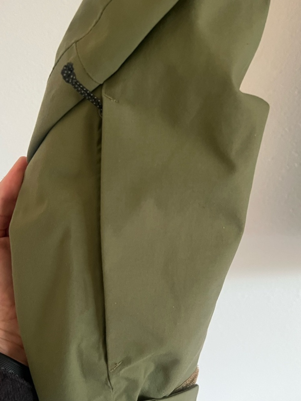 Olive Green Women's Ski Jacket and Bibs - Picture 5 of 6